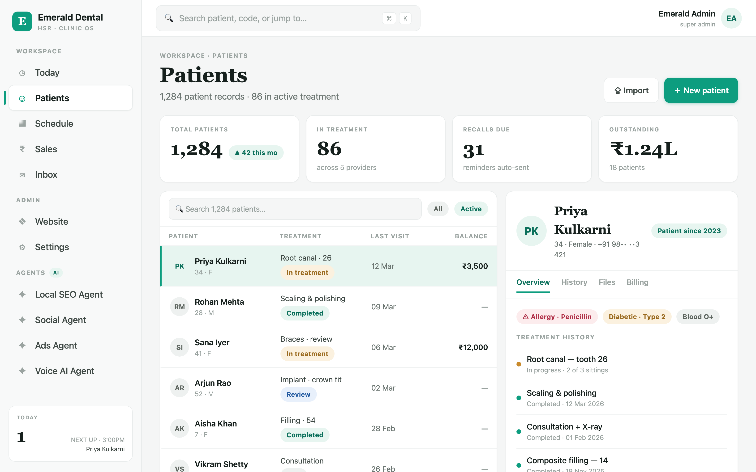 Onvertz — Locations dashboard